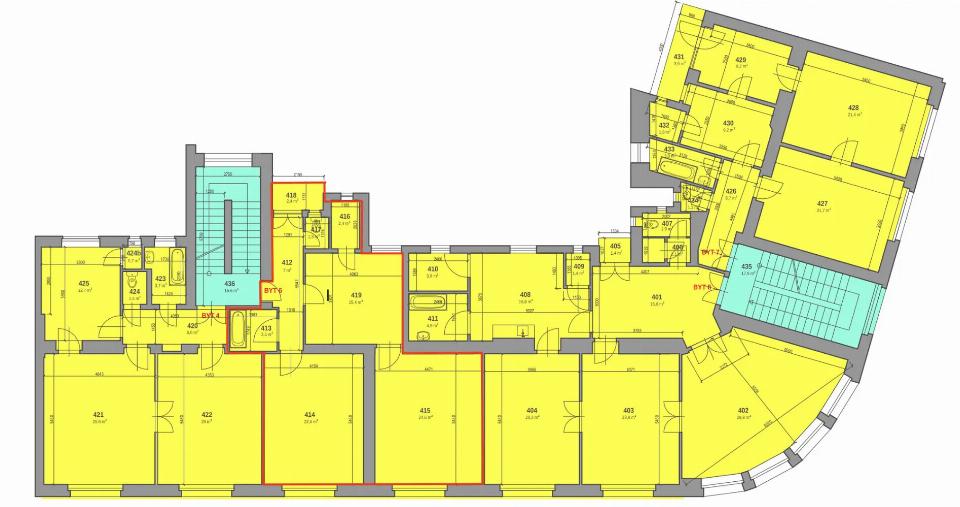 Pronájem bytu 88 m²
