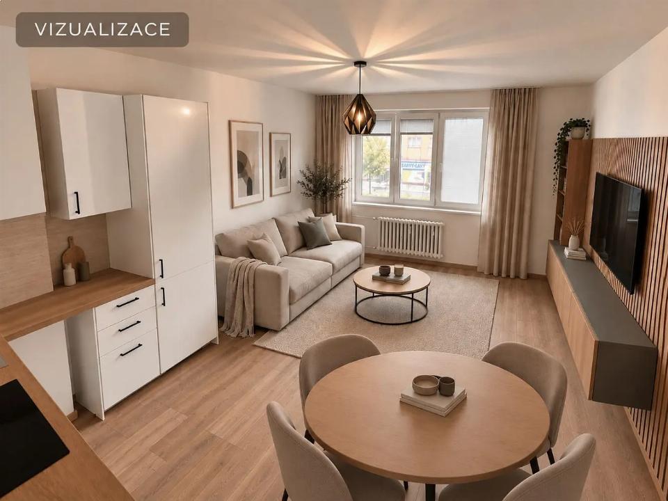 Prodej bytu 52 m²