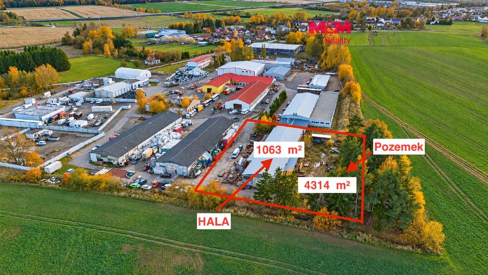 Prodej komerčního prostoru 5377 m²