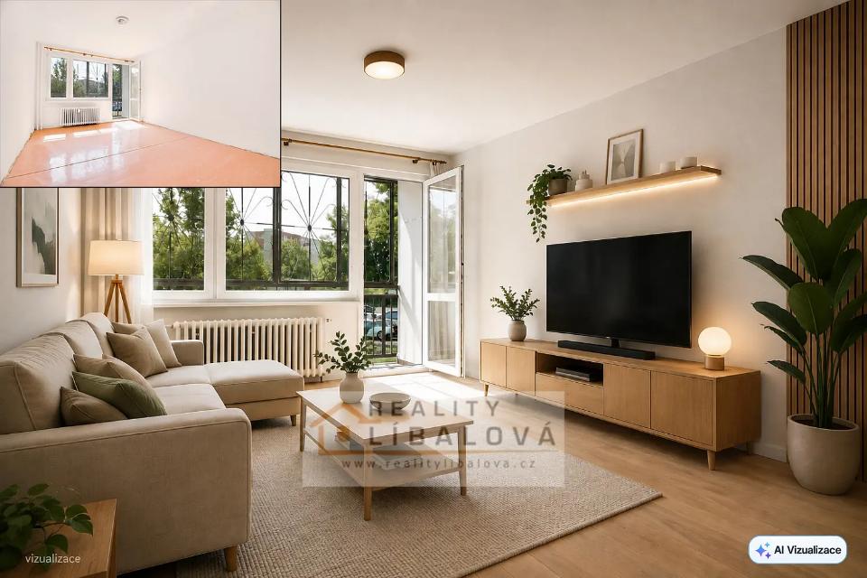 Prodej bytu 62 m²
