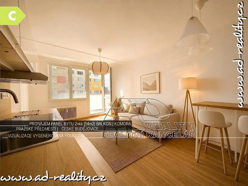 Pronájem bytu 49 m²