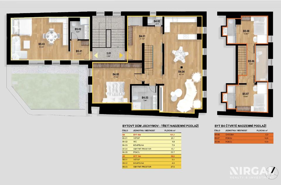Prodej bytu 40 m²