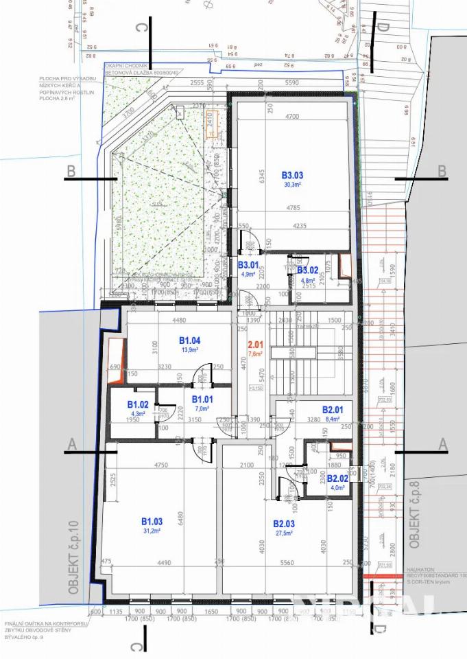 Prodej bytu 56 m²
