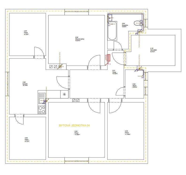 Prodej bytu 98 m²